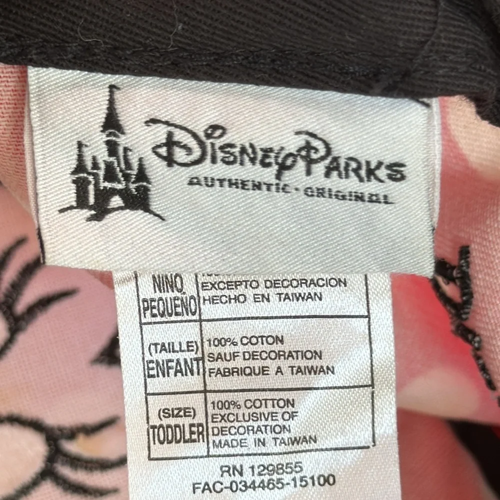 DISNEY™️ Authentic Merchandise 'MINNIE MOUSE' Toddler Size Ballcap